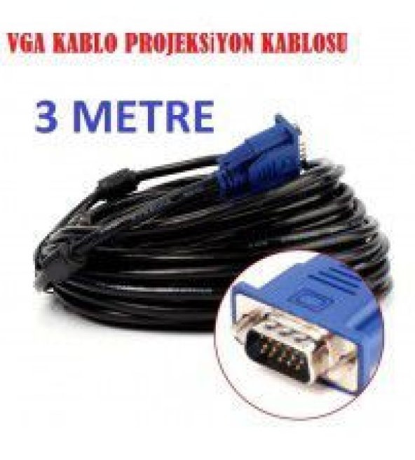 3 Metre Vga Kablo - 2