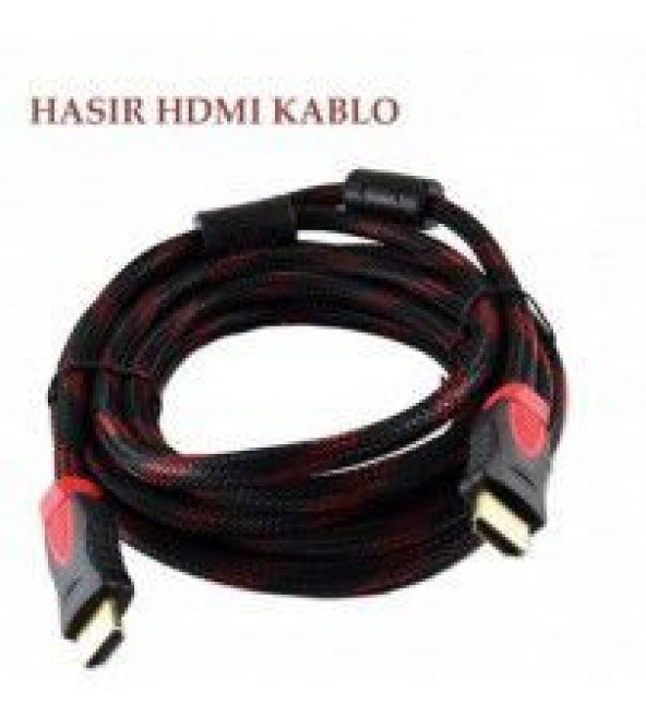 5 Metre Çelik Örgülü 3D Standart Hdmi Kablo - 4