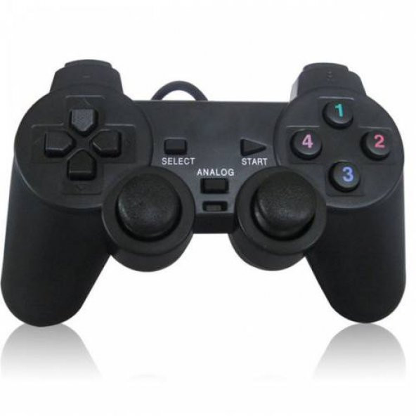 Titreşimli Analoglu Usb Oyun Kolu -Joystıck-Game Pad