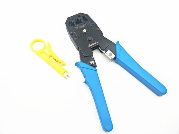 Rj45-Rj11 Sıkma Pensesi-Cat5.Cat6.Telefon Kablosu Sıkma Pensesi