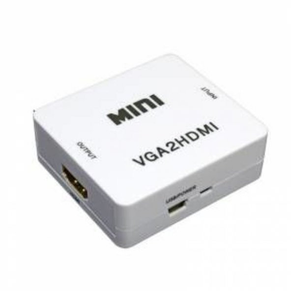 Vga To Hdmı Hdmı Çevirici Dönüştürücü Converter Vga Hdmı Çevirici - 2