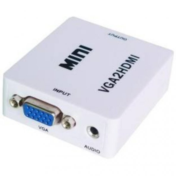 Vga To Hdmı Hdmı Çevirici Dönüştürücü Converter Vga Hdmı Çevirici - 3