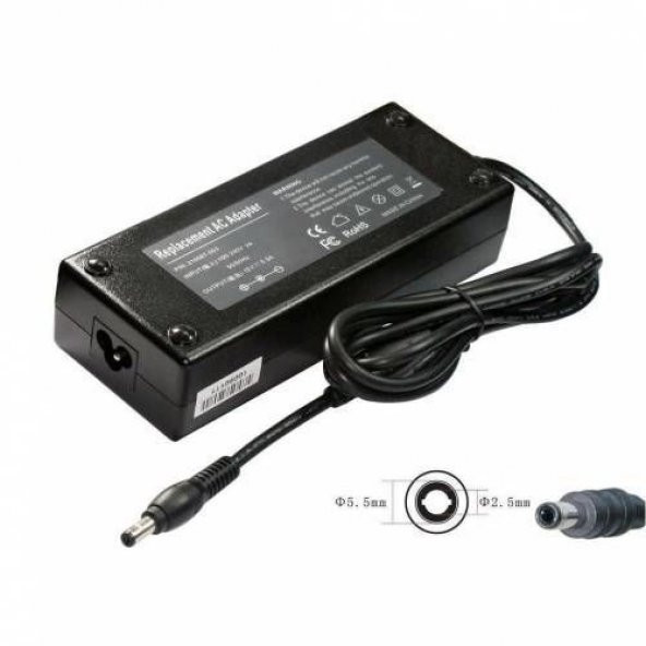 Packard Bell Notebook Adaptör-Şarj Cihazi-19V x 4.74A 5.5 x 2.5 N11.59576 - Resim 3