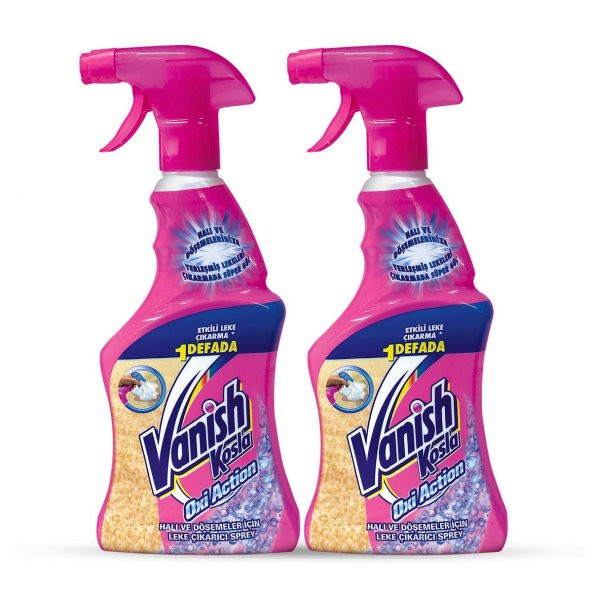 Vanish Kosla Oxi Aciton Halı Spray 500 ml MUSKETEER x 2 Adet - 2