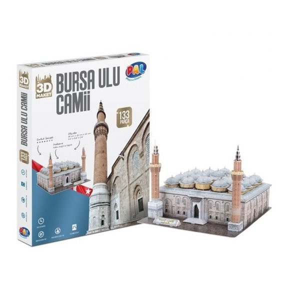 Ulucamii Bursa Puzzle 3D Maket