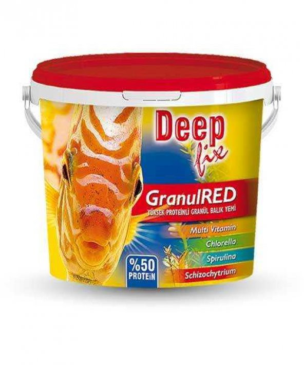 Deep Fix Granül Red Etçil Granül Balık Yemi 100 Gram