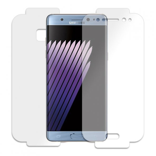 Full Body Samsung Galaxy Note FE (Fan Edition) Ekran Koruyucu Ön+Arka