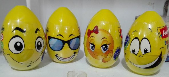 EMOJİ OYUN HAMURLU SÜRPRİZ YUMURTA İçinden Oyun Hamuru Çıkan Oyuncak Süpriz Yumurta