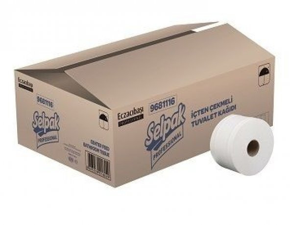 Selpak Professional İçten Çekmeli Tuvalet Kağıdı 120m 6 lı