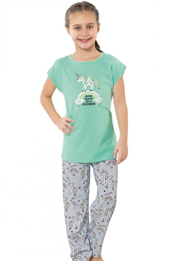 Özkan 41962 Kız Çocuk Pijama Takımı