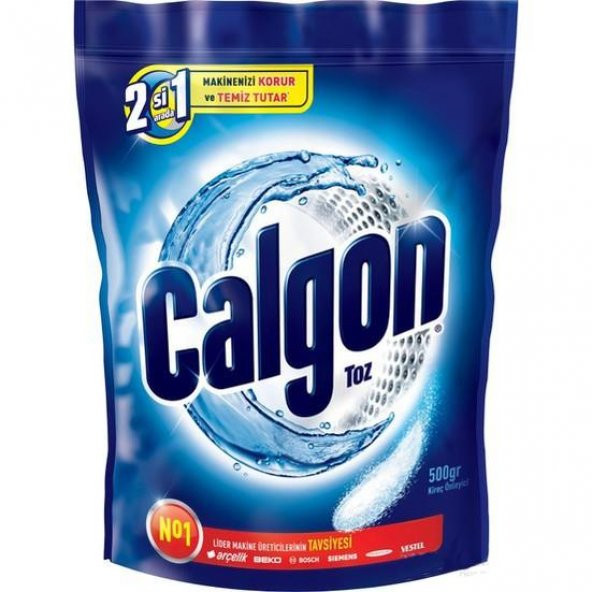 Calgon Çamaşır Makinesi Kir ve Kireç Önleyici 500 gr Toz