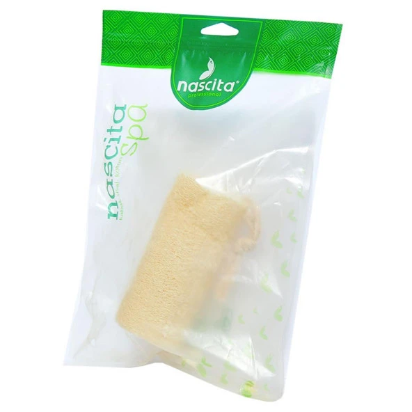 Nascita Spa Kabak Lifi Sisal Pamuk Silindir Kese 6CM x 13CM - 3