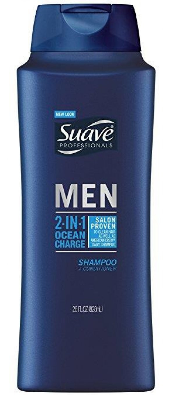 Suave Men 2in1 Ocean Charge Şampuan 828 Ml
