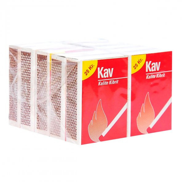 Kav Kibrit 10 Paket (Ortalama 40 Çöp X 10 Paket) - 4