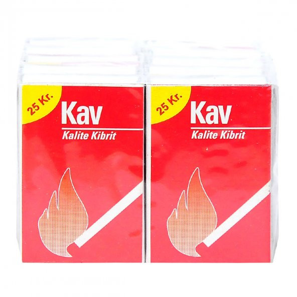 Kav Kibrit 10 Paket (Ortalama 40 Çöp X 10 Paket) - 5
