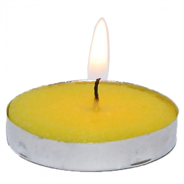 Tea Lights Sarı Mum 5 li 1 Paket - 6