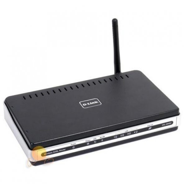 D-link DSL-2640U 54Mbps 4 Port Ethernet Kablosuz ADSL2 Modem Rout