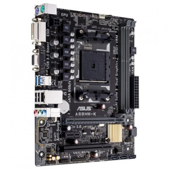 Asus A68HM-K DDR3 2400MHz S+V+GL FM2+ (mATX) - 3