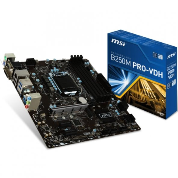 MSI MSI B250M PRO-VDH DDR4 S+V+GL 1151 (mATX)