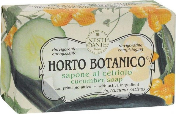 Nesti Dante Horto Botanico Cucumber (Salatalık Özlü) Sabun 250 Gr