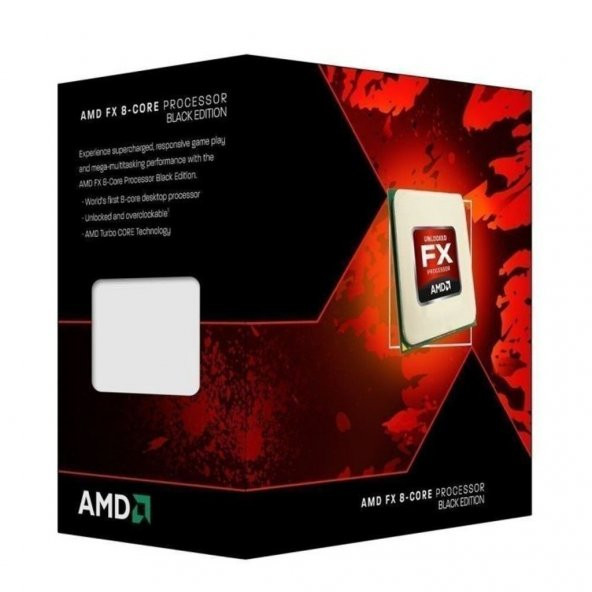 AMD FX 8350 4 GHz - AM3+ Bulldozer 32 nm - 125 W - 8 çekirdek