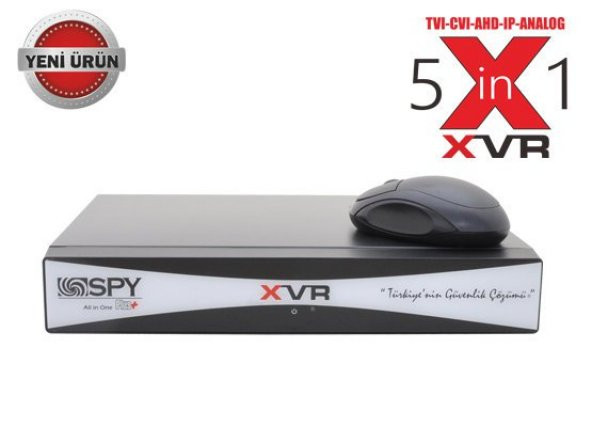 SPY SP-XVR2808 TVI+CVI+AHD+IP+Analog 8 KANAL 1080P