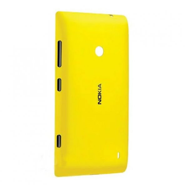 Lumia 520 Şarjlı Arka Kapak Sarı