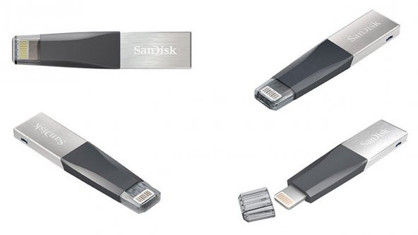 Sandisk iXpand Mini 128GB iPhone USB Bellek SDIX40N-128G-GN6NE