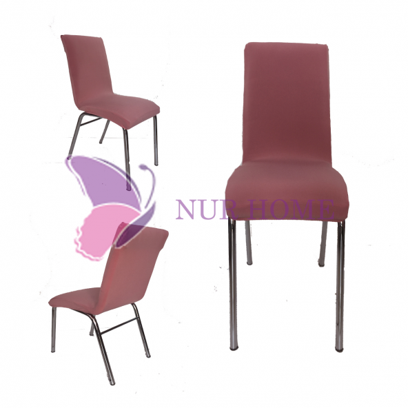Lastikli Sandalye Kılıfı Pudra Mutfak Tipi M2 (Renk-26)