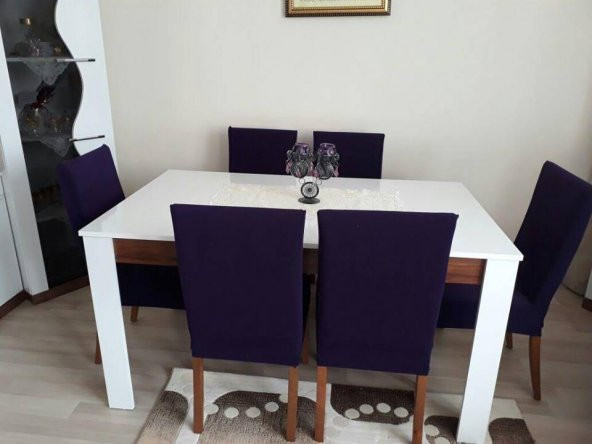 Nur Home Mor Sandalye Kılıfı (Renk-10) - 2