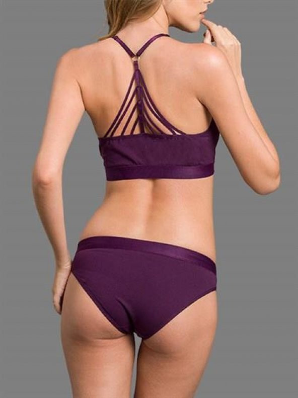 Cotonhill 1832 Bralet Tarzı Büstiyer Sütyen Külot Takımı - 4