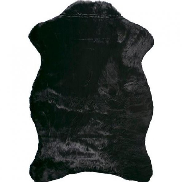 A Post Halı Siyah 75 x 100cm