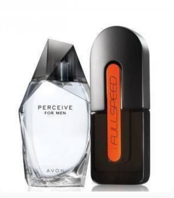 Avon Perceive Ve Full Speed Erkek Parfüm İkili Set