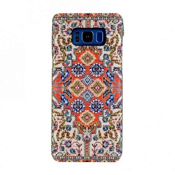 Wachikopa Samsung Galaxy S8 Plus Kapak Rumi El Yapımı Kilim Desen