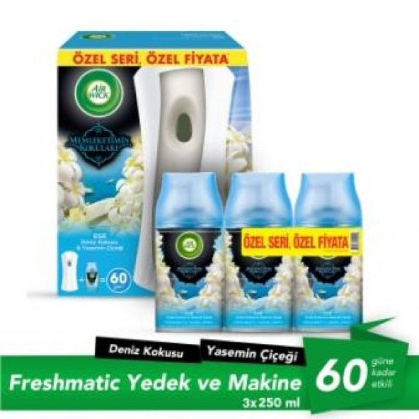 AirWick Ege Kokuları Kit + Ege Kokuları FM 3 Al 2 Öde