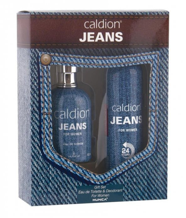 Caldion Jeans Set 100ML + 150 ml Deodorant Bayan