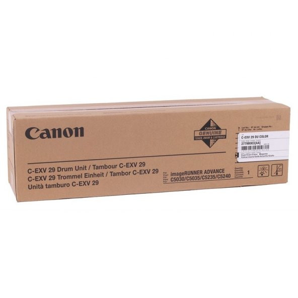 CANON EXV-29 C 5030/5035/5235/5240/GPR31 RENKLİ DRUM ÜNİTESİ ORJ.