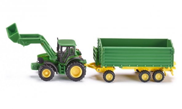 Siku Metal Araçlar 1843 John Deere Traktör Ve Römork
