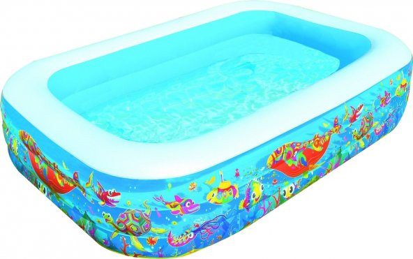 Bestway Jumbo Havuz Desenli 229x152x56cm 54120 - 2