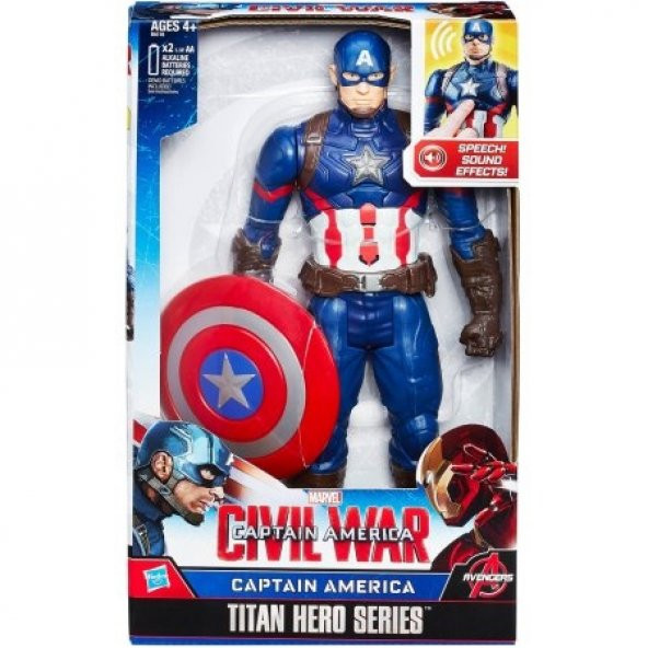 Captain America Civil War Titan Hero Elektronik Captain America