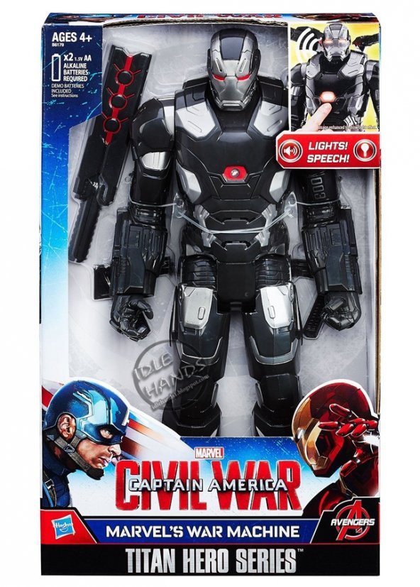 Captain America Civil War Marvel’s War Machine Elektronik Figür