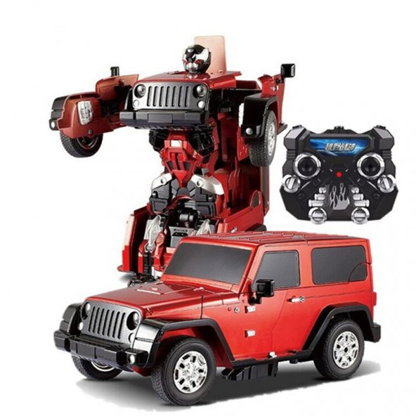 R/C Transformers Jip Uzaktan Kumandalı Dönüşen Robot Araba