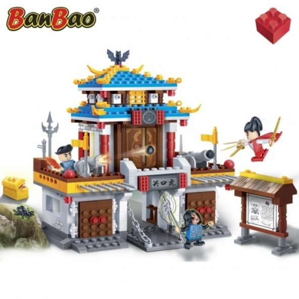 Banbao 465 Parça Savaş Kalesi Lego Seti