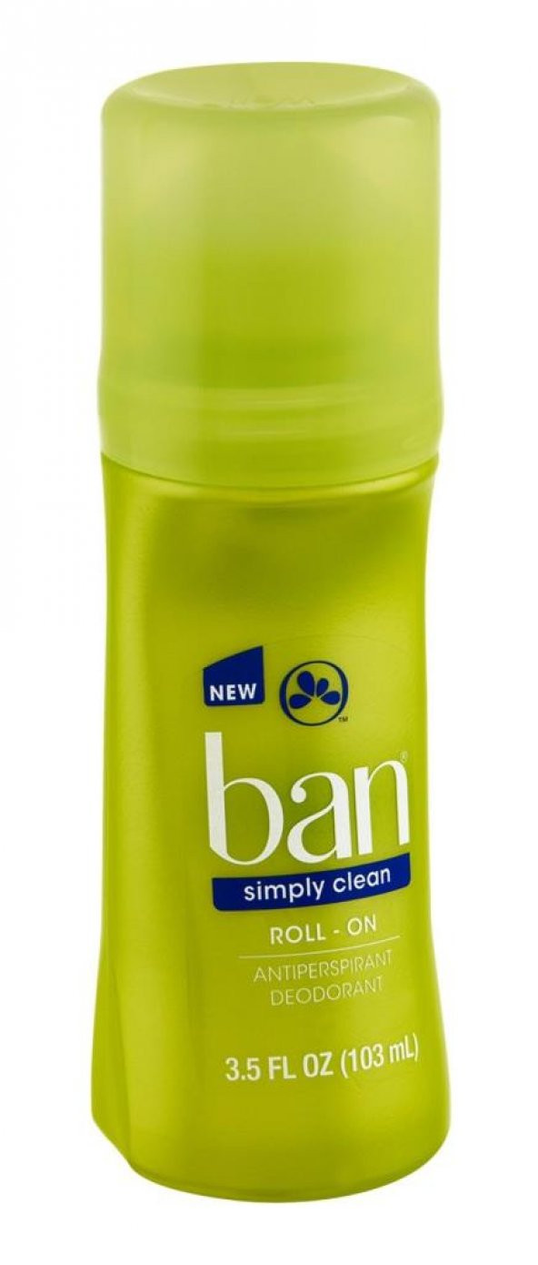 Ban Simply Clean Antiperspirant Roll-On 103 ml
