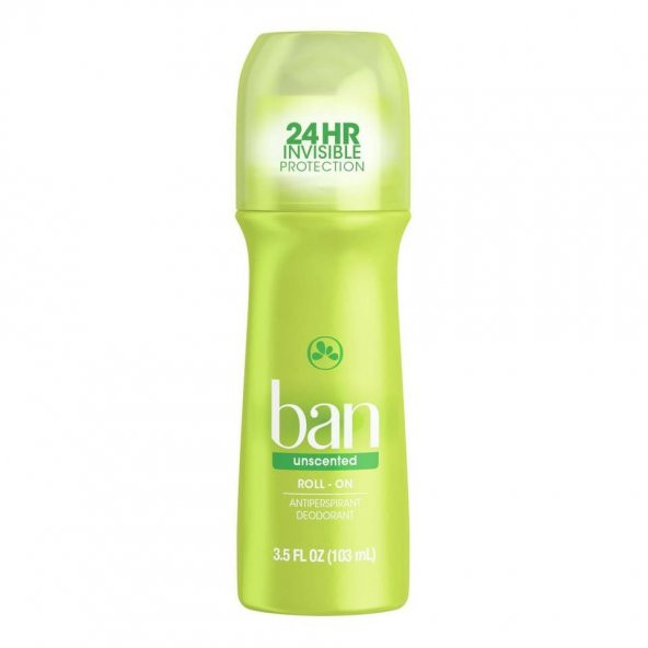Ban Unscented Antiperspirant Roll-On 103 ml