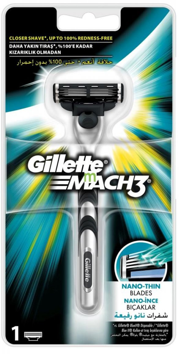 Gillette Mach 3 Tıraş Makinesi