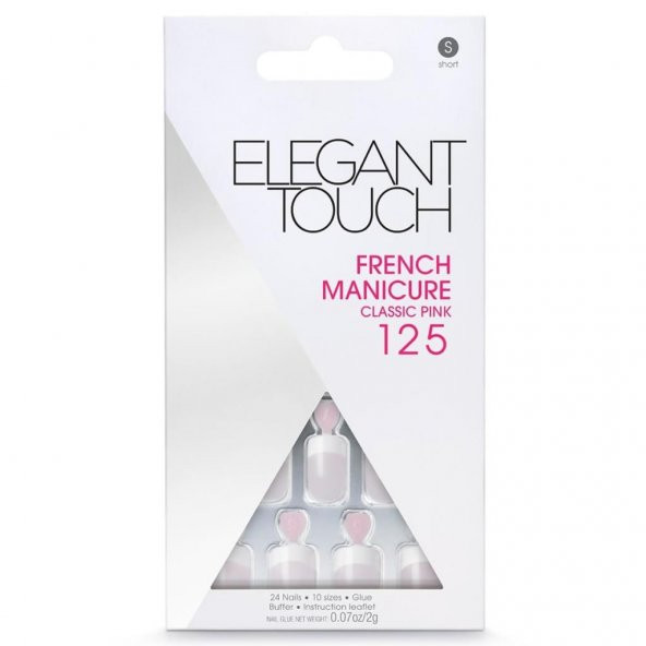 Elegant Touch French Manicure Classic Pink S 125 - 24 Adet