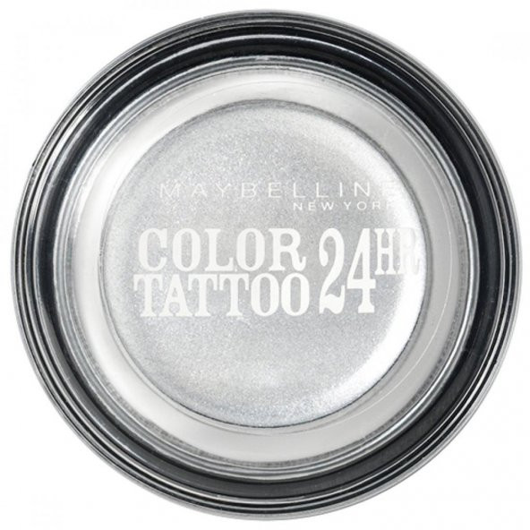 Maybelline New York Color Tattoo 24H Göz Farı 50 Eternal Silver