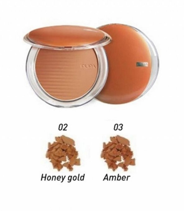Pupa Desert Bronzing Powder- 02 Honey Gold