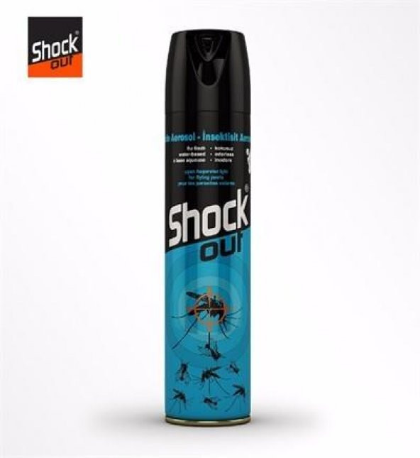 Shock Out Sinek İlacı Böcek Ilacı Aerosol 300 ML Sineksavar